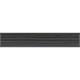 ABS Hacienda schwarz 2x100mm RF Mutterrolle Saphir