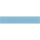 ABS Lagune 1x100mm Mutterrolle Saphir - 1x45mm