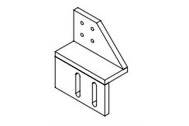 Adapterplatte oben für Brush-Tec EXS