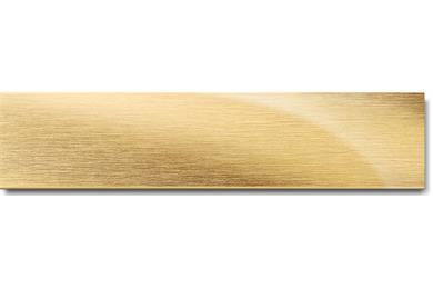 Alu auf ABS Gold gebürstet Mutterrolle 2x100mm Diamant Dekor