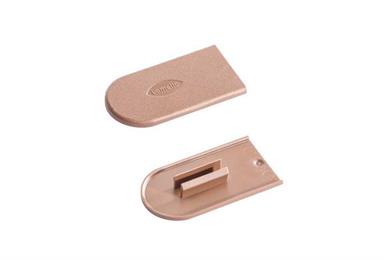 Cabineo Abdeckkappen KS, Braunbeige, 100Stk