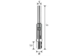HW-WS-Planetfräser L=85x12.7x15mm Z2 S=8mm