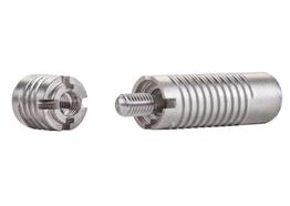 Invis Mx2 Verbinder-Set mit Eindrehmutter 14 mm
