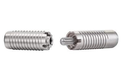 Invis Mx2 Verbinder Set mit Eindrehmutter 30 mm