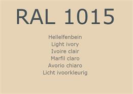 RAL1015 Hellelfenbein
