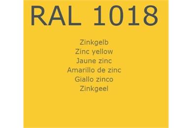 RAL1018 Zinkgelb