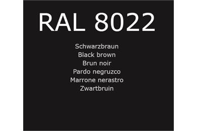 RAL8022 Schwarzbraun