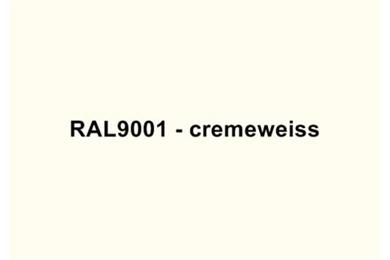 RAL9001 cremeweiss