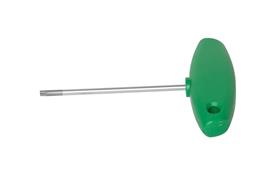Schraubendreher mit Quergriff, Torx T20x100, grün
