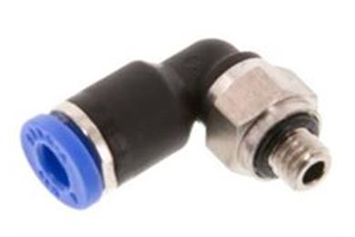 Winkelver. drehbar M5"->4mm KST