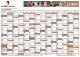 Calendriers muraux A0