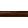 Chant en bois véritable Macassar 1x120mm Diamant+