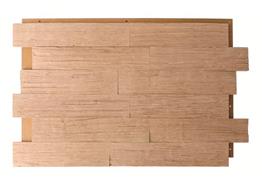 chêne bois fendu huilé 6cm 0.99m² / Pac
