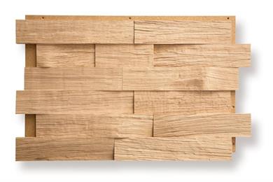 Chêne fendu bois naturel 6cm 0.99m² / pack