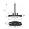 HW Laminatfräser D=40 / SB3 / T10.5 / GL54 / S8 / Z2 / Kula19