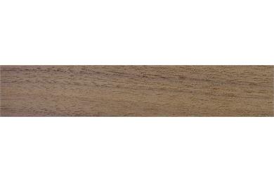 Massivkante Nussbaum ami, geschliffen