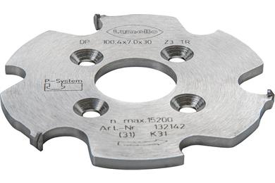 P-System fraise à rainure, DP (diamant) pour CNC