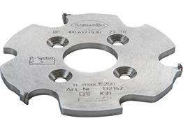 P-System fraise à rainure, DP (diamant) pour CNC