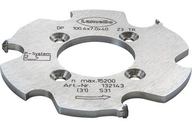 P-System fraise à rainure, DP (diamant) pour CNC