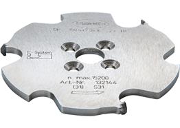 P-System fraise à rainure, DP (diamant) pour CNC,