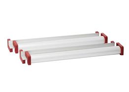 Profilés d'angle alu., 40 cm, anod.