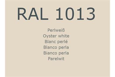 RAL 1013 Blanc perlé
