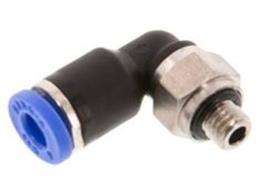 Winkelver. drehbar M5"->4mm KST
